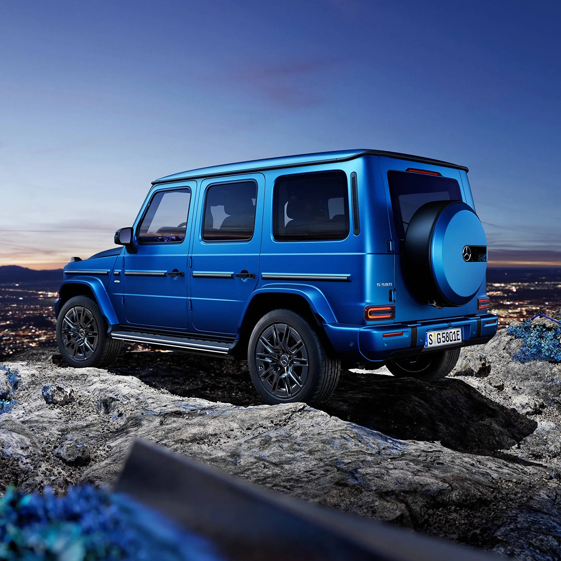 Electric G-Class Exterior