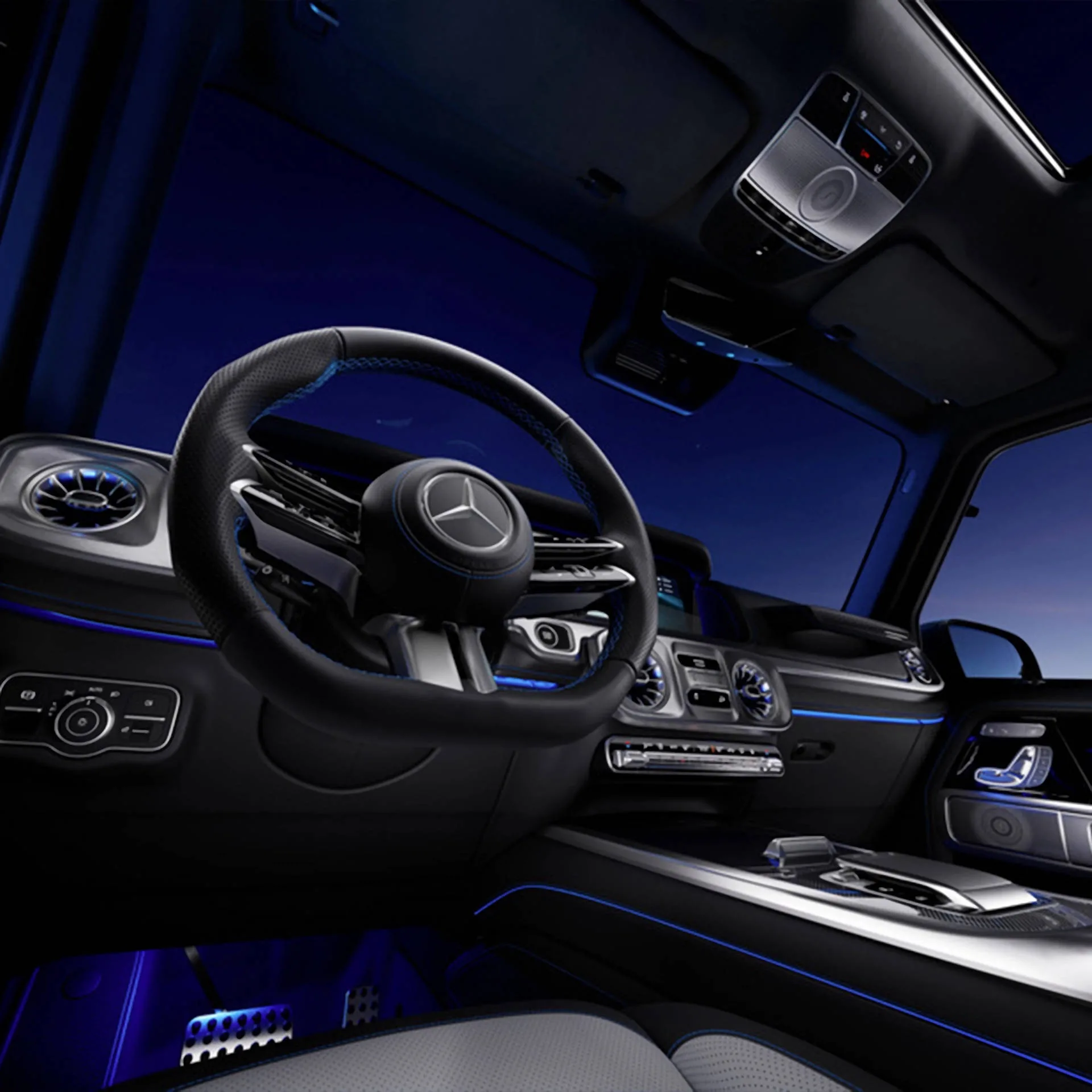 Electric G-Class Interior